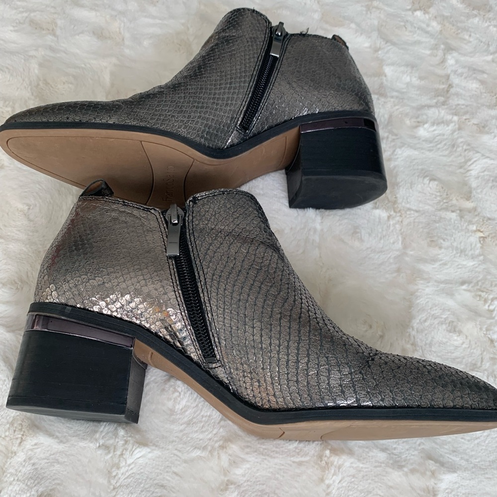 Ankle boots by Franco Sarto. Leather. Size 8